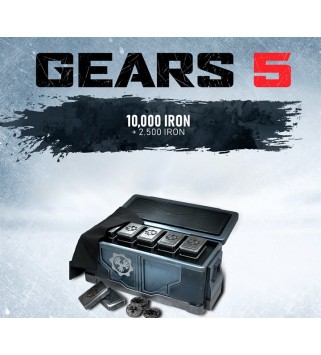 Gears 5 - 12500 Iron DLC XBOX One / Windows 10 Xbox One Key EUROPE